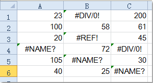 Excel : Cộng dãy ô dữ liệu loại bỏ những ô lỗi 