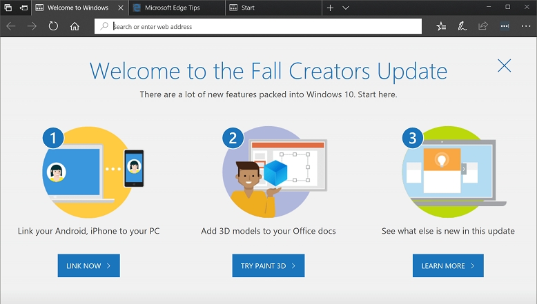 Windows 10 Fall Creator Update đã có mặt với nhiều cải tiến nhỏ 