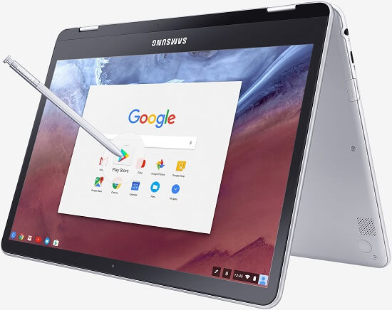 Samsung Chromebook Plus và Pro có thể chuyển đổi thành máy tính bảng 