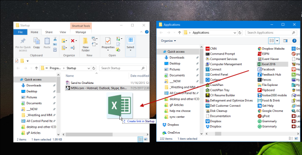 Windows 10 : Tự động chạy hoặc mở các file khi khởi động máy
